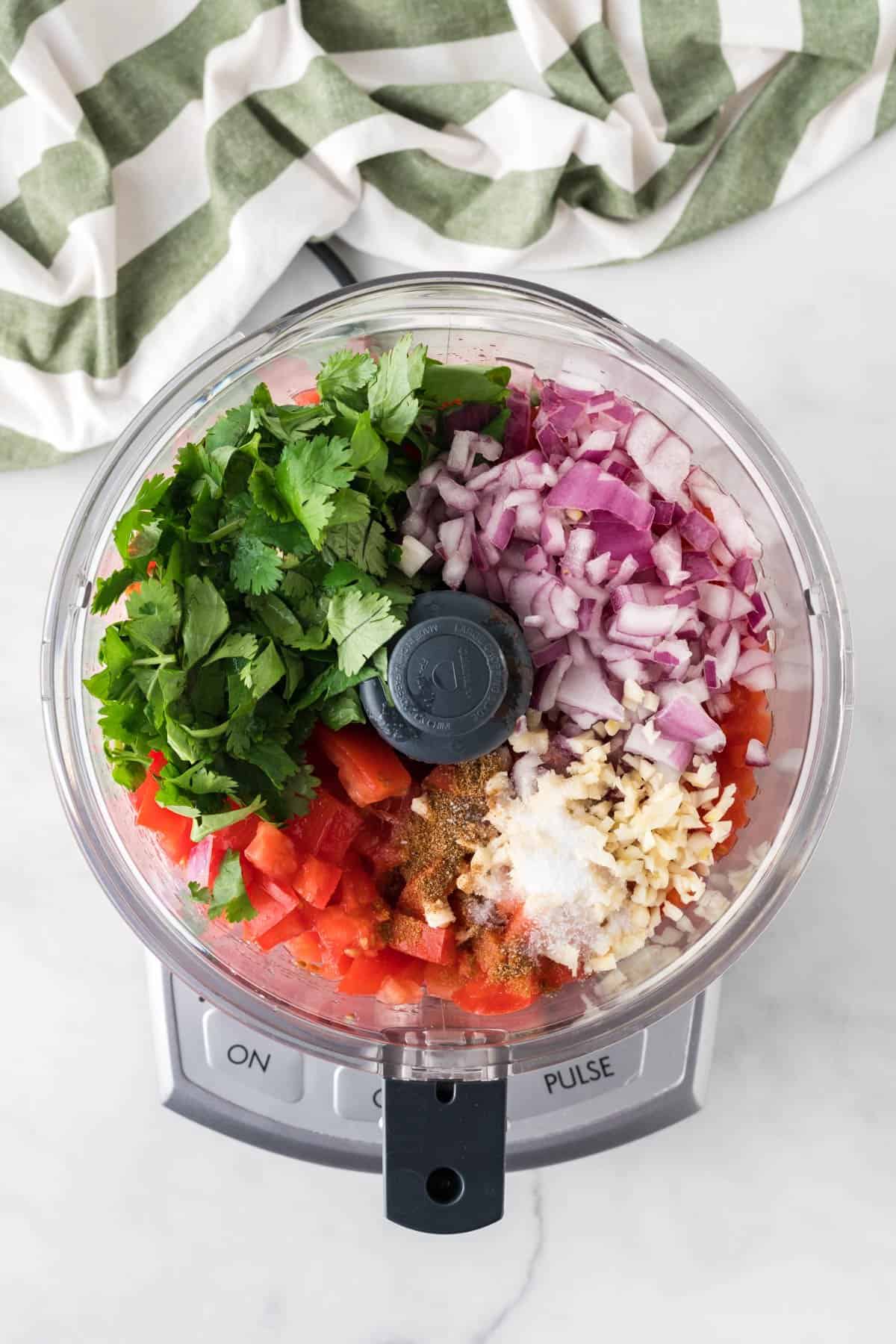 How to Make Food Processor Salsa