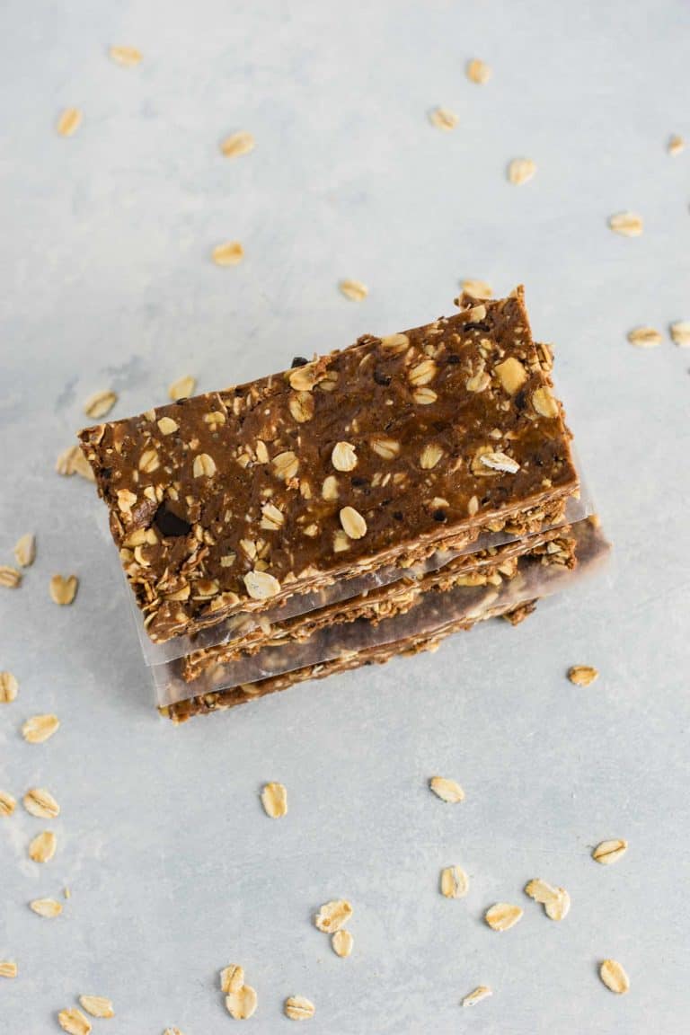 No Bake Chocolate Cashew Protein Bars Recipe Build Your Bite