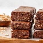 chocolate cashew protein bars
