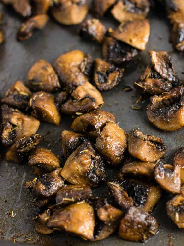 Easy Roasted Mushrooms Recipe - Build Your Bite