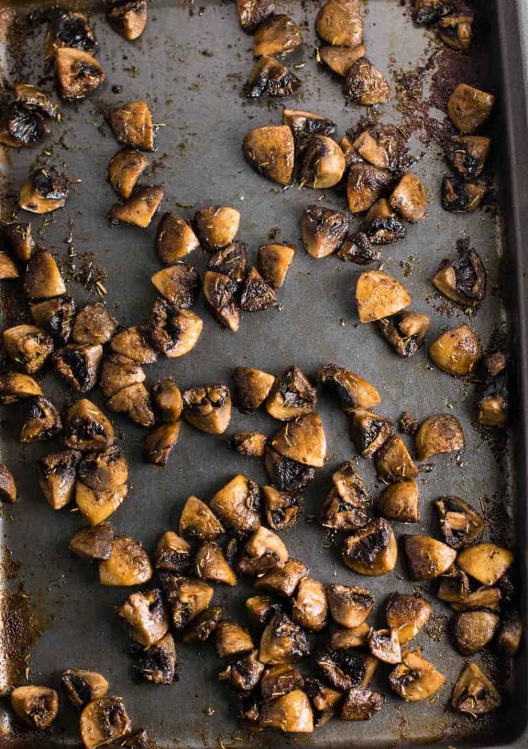 Easy Roasted Mushrooms Recipe - Build Your Bite
