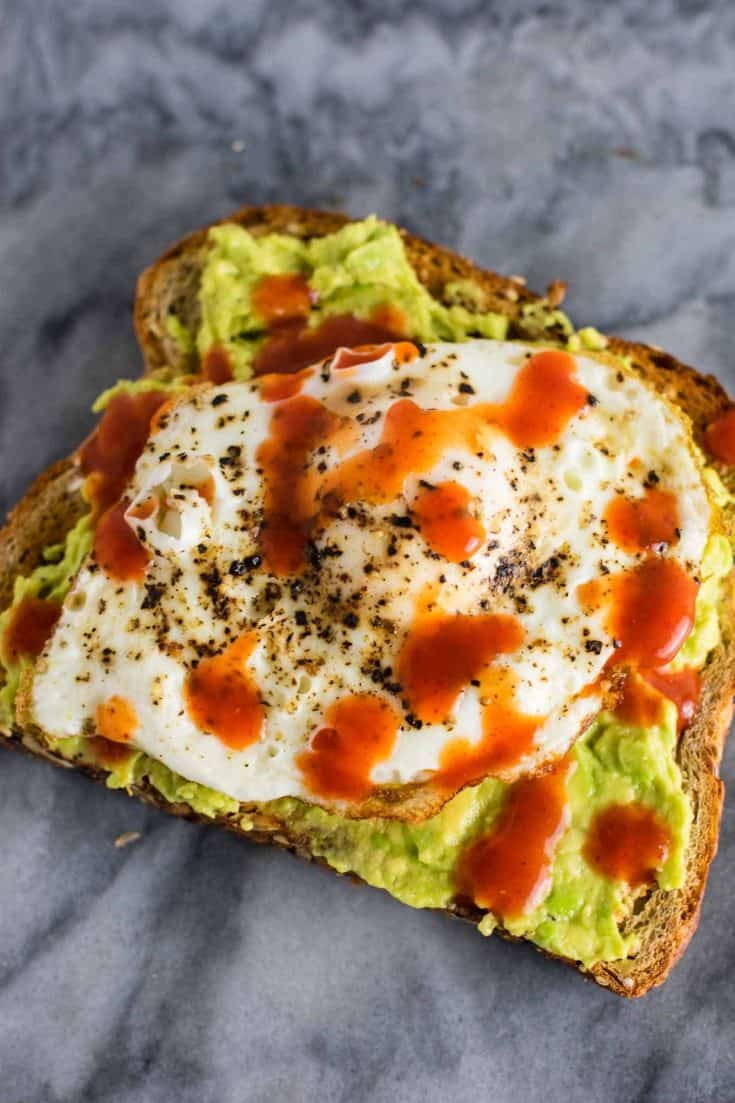 Spicy Avocado Egg Toast Recipe - Build Your Bite