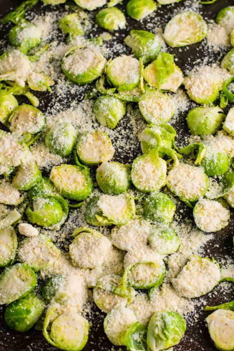 Roasted Brussel Sprout Chips Recipe Build Your Bite