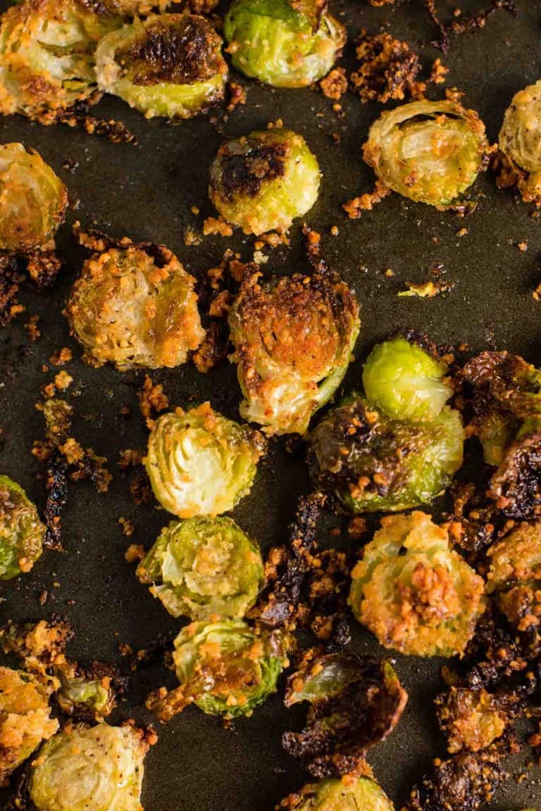 Roasted Brussel Sprout Chips Recipe - Build Your Bite