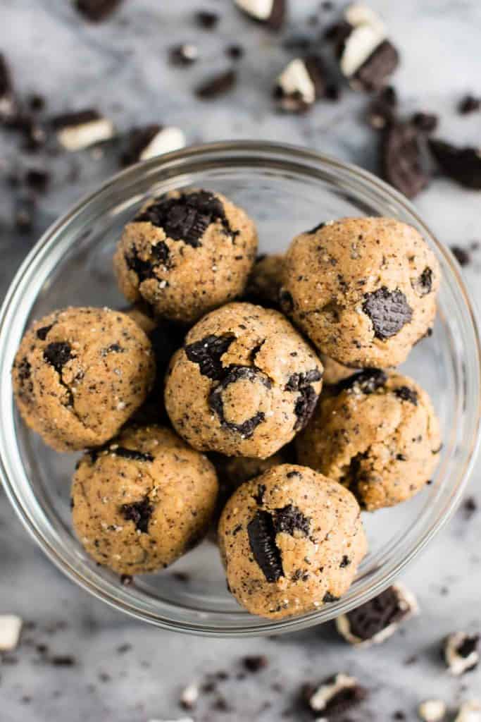 Cookies and Cream Protein Balls Recipe Build Your Bite