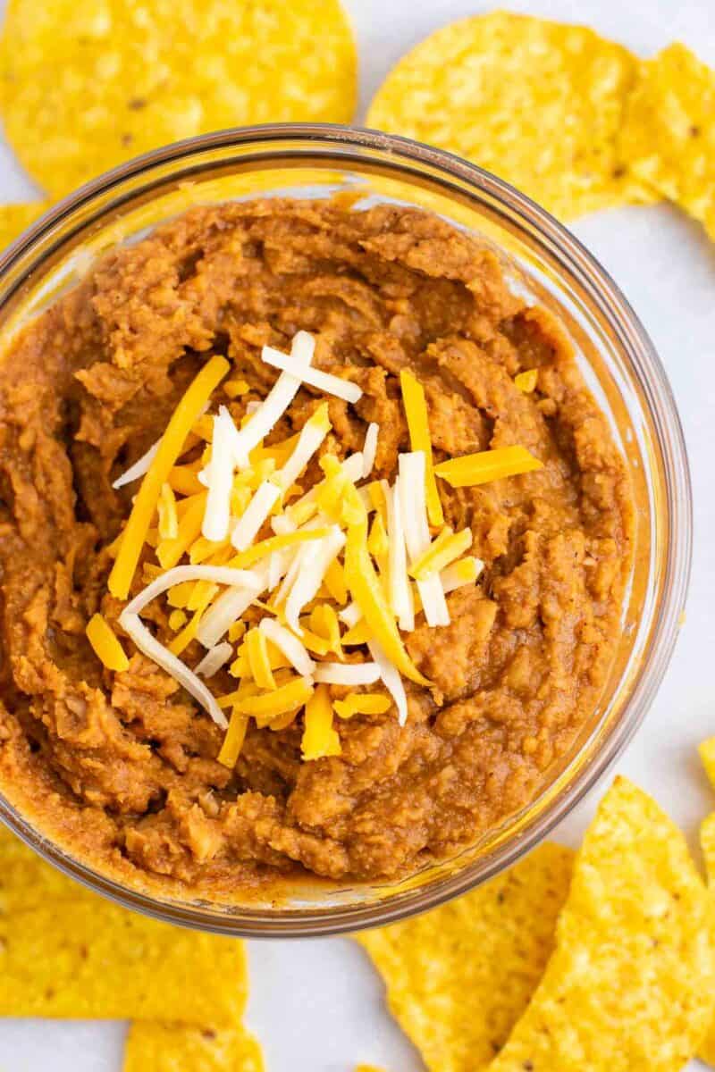 5 Minute Refried Beans Recipe Build Your Bite