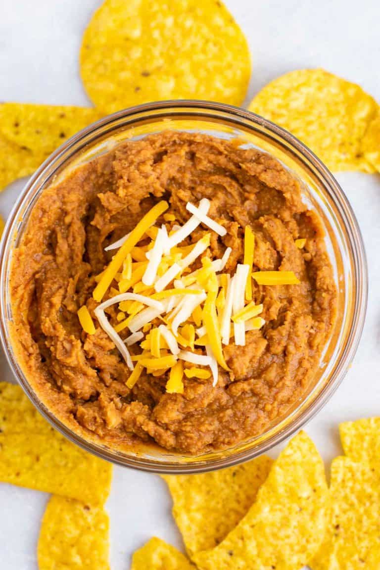 5 Minute Refried Beans Recipe Build Your Bite