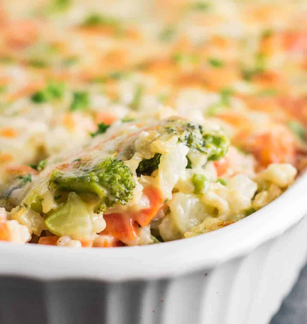 Vegetable and Rice Casserole Recipe Build Your Bite