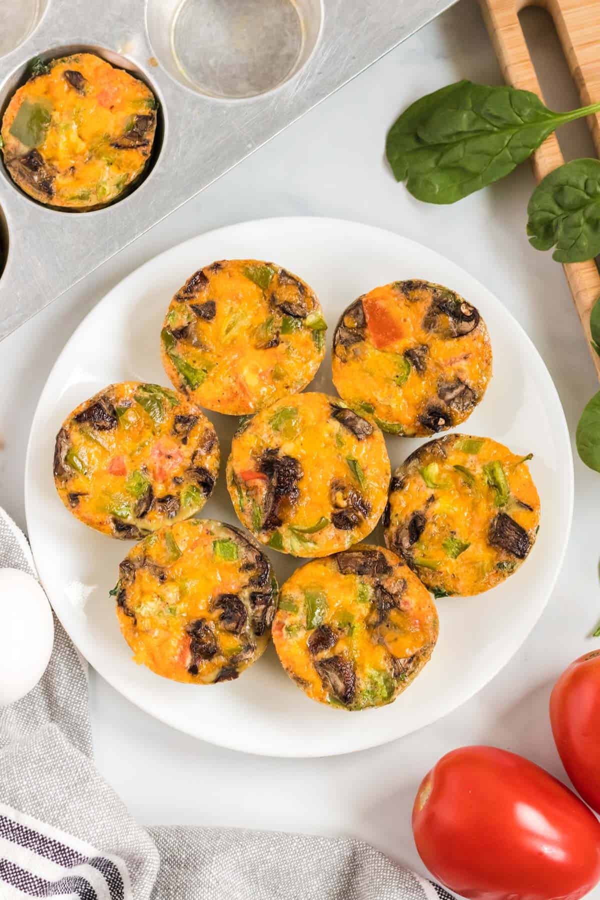 Healthy Egg Muffin Cups (Great for Meal Prep!) • A Sweet Pea Chef