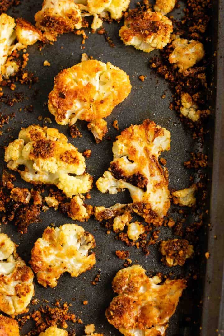 Parmesan Roasted Cauliflower Recipe - Build Your Bite