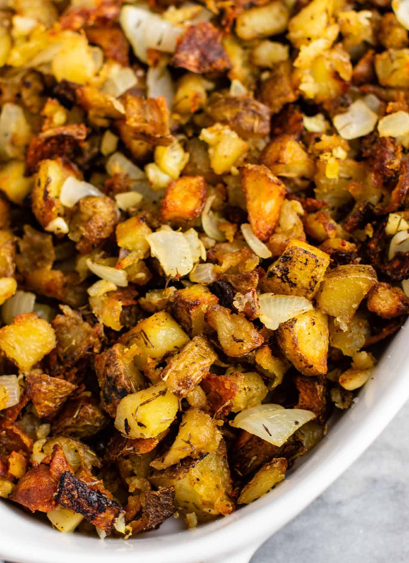 crispy potatoes