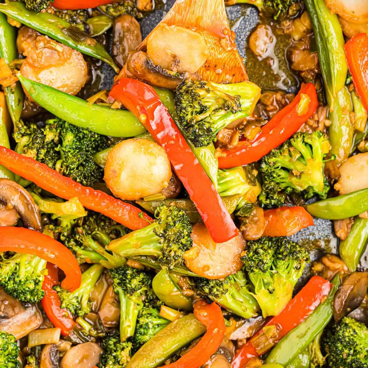 Mixed Vegetable Stir Fry - Craving Tasty