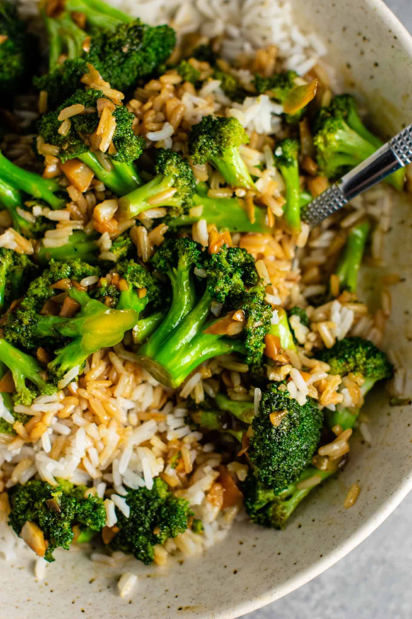 Stir fry brokkoli recept