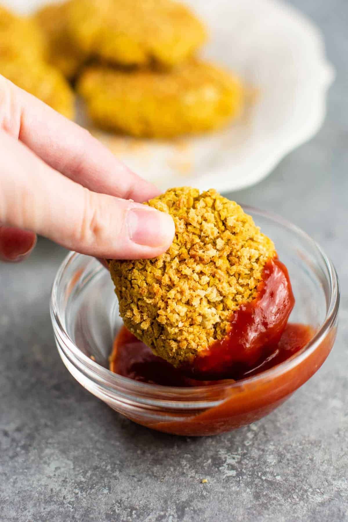 Easy Chickpea Nuggets