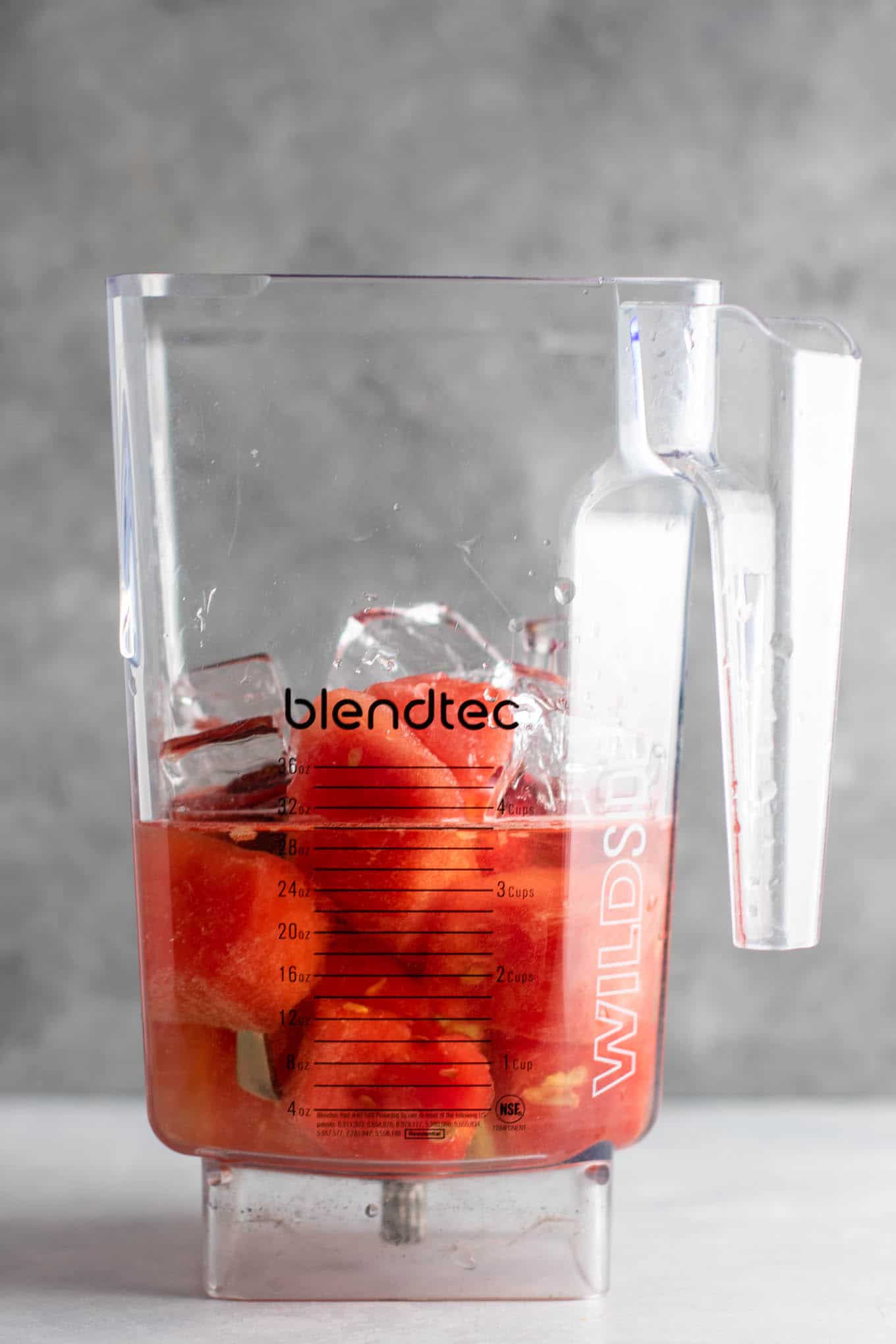 Watermelon white wine slushies – these are perfect for summer! #whitewineslushie #whitewineslushies #slushierecipe #watermelon #drink #summer #alcohol