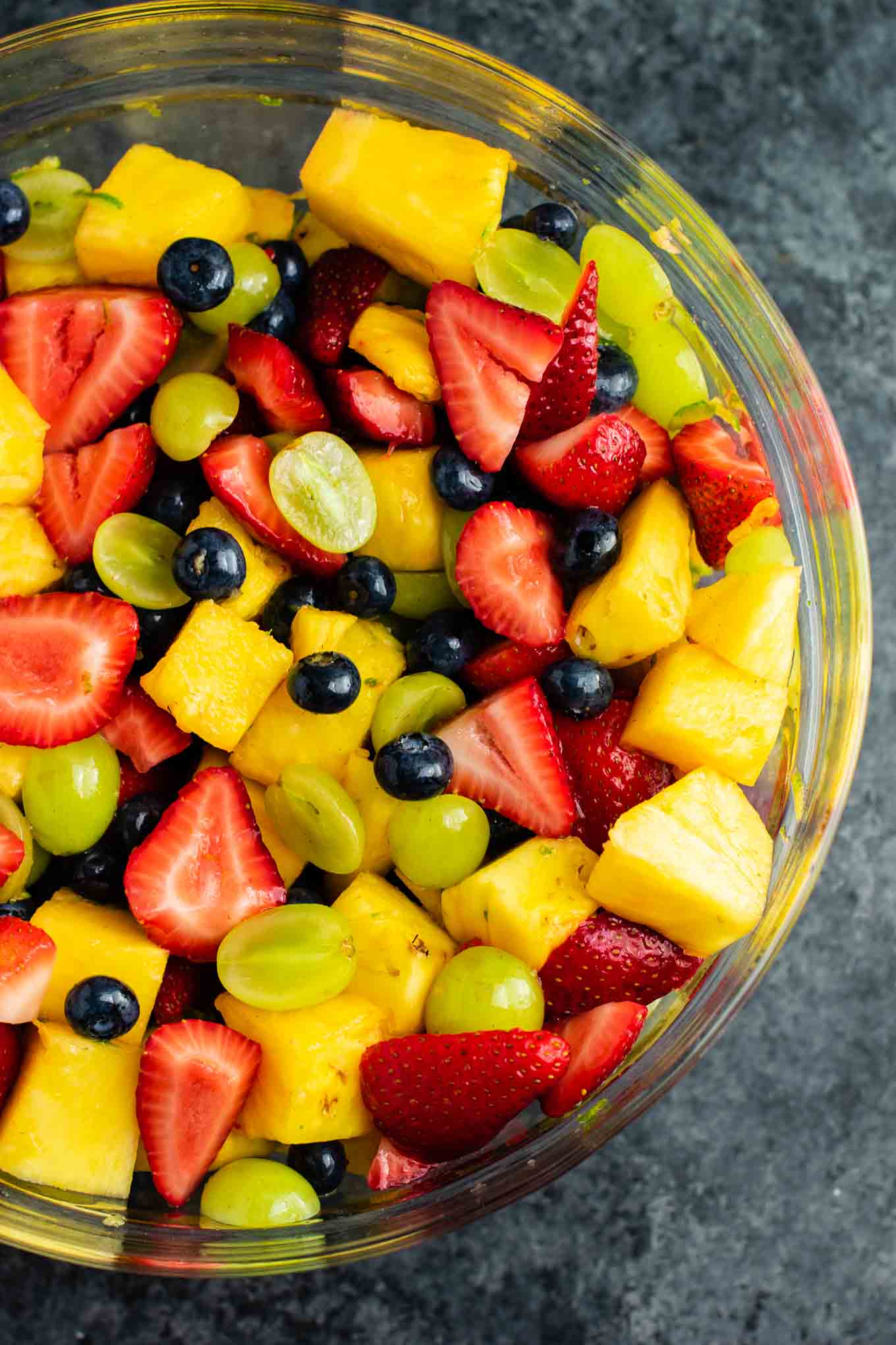 Best Fruit Salad Recipe with Honey Lime Dressing - Build Your Bite