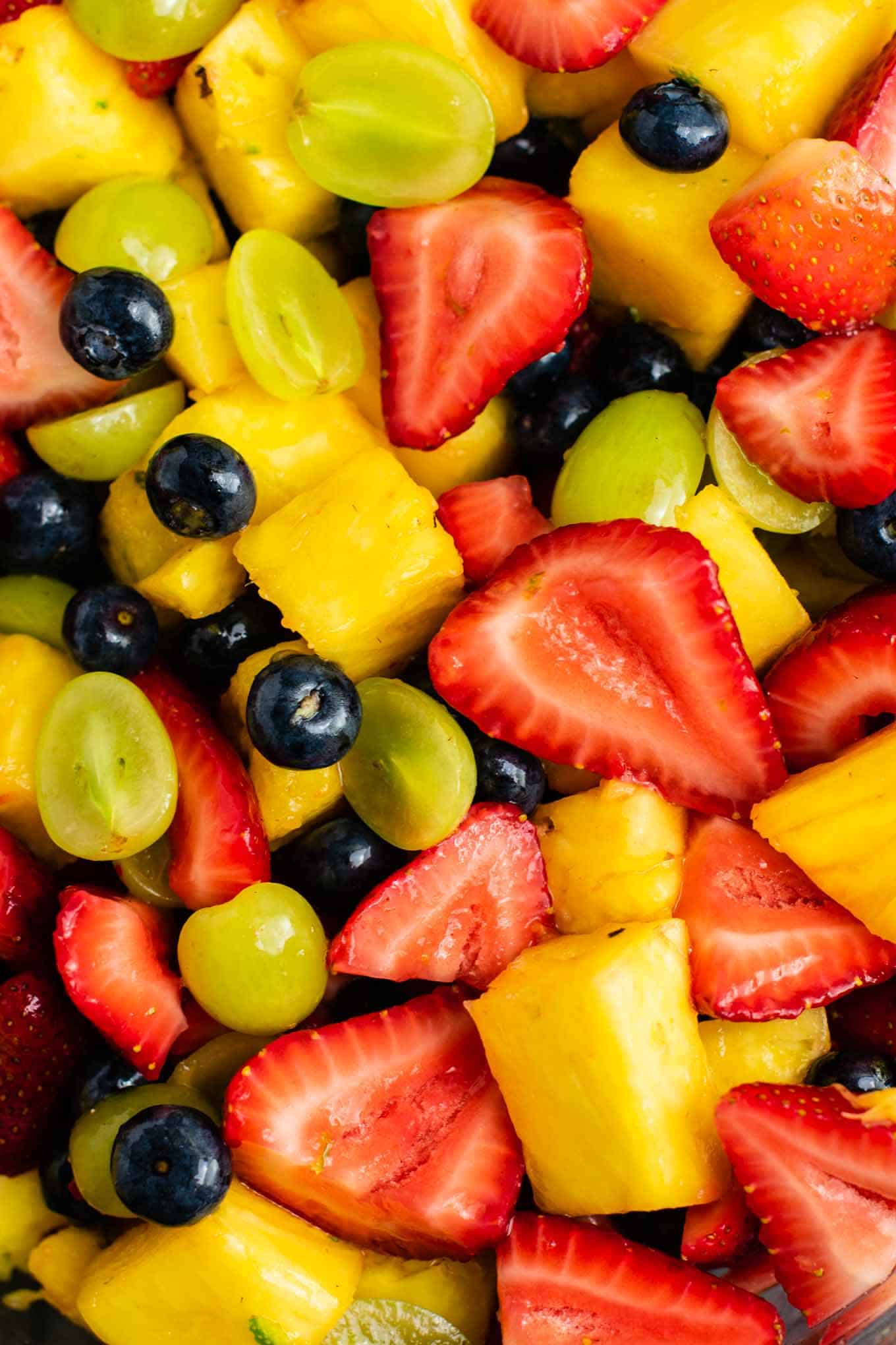 Best Fruit Salad Recipe with Honey Lime Dressing - Build 