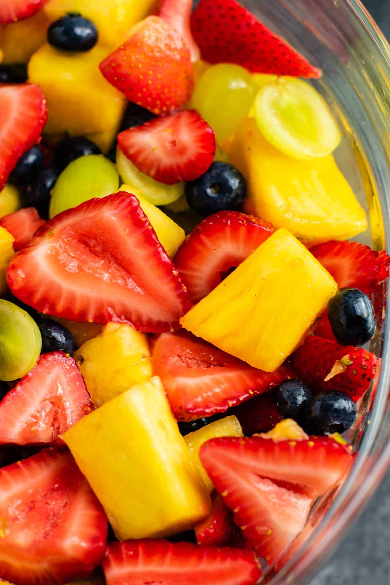 Best Fruit Salad Recipe with Honey Lime Dressing - Build Your Bite