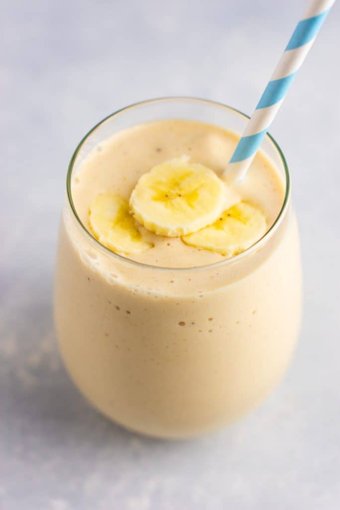 Peanut Butter Banana Smoothie - Build Your Bite