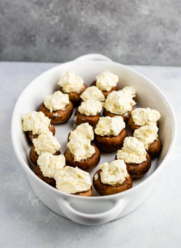 Easy Stuffed Portobello Mushrooms Recipe - Build Your Bite