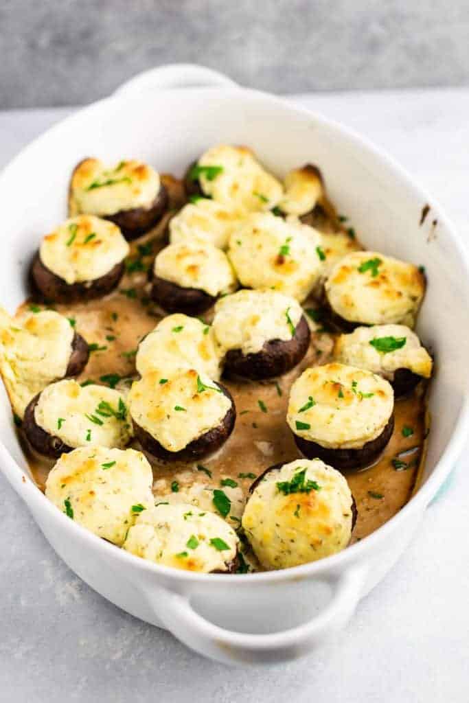 Easy Stuffed Portobello Mushrooms Recipe Build Your Bite