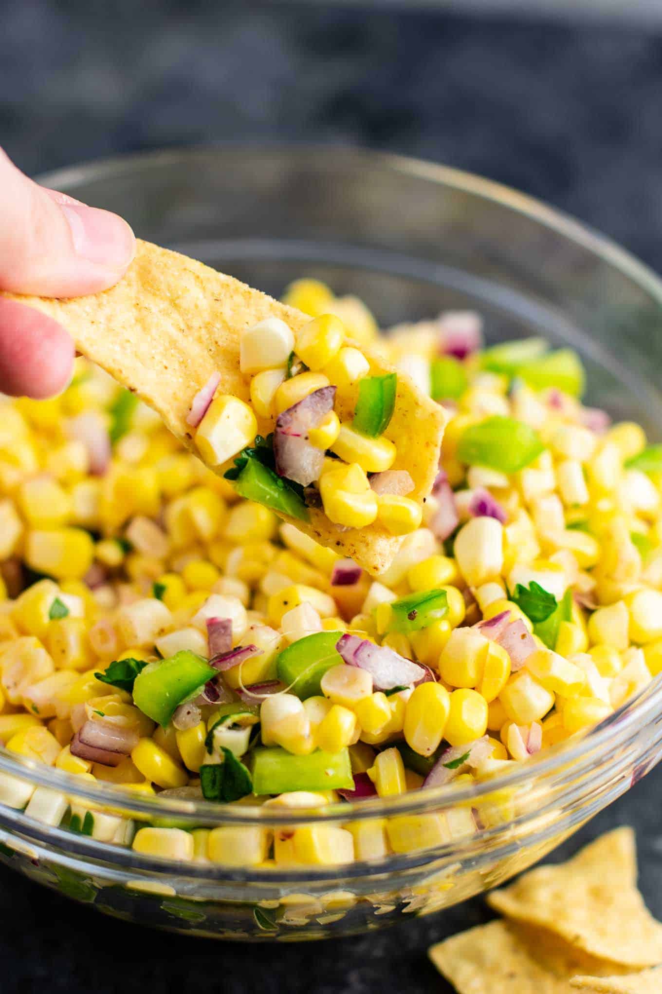 Fresh Corn Salsa Recipe - Build Your Bite