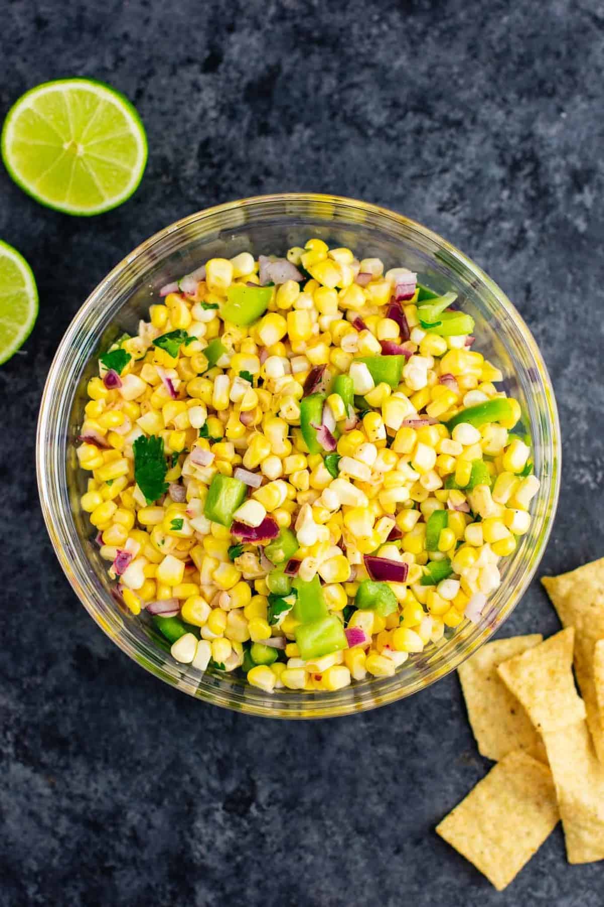 Fresh Corn Salsa Recipe - Build Your Bite