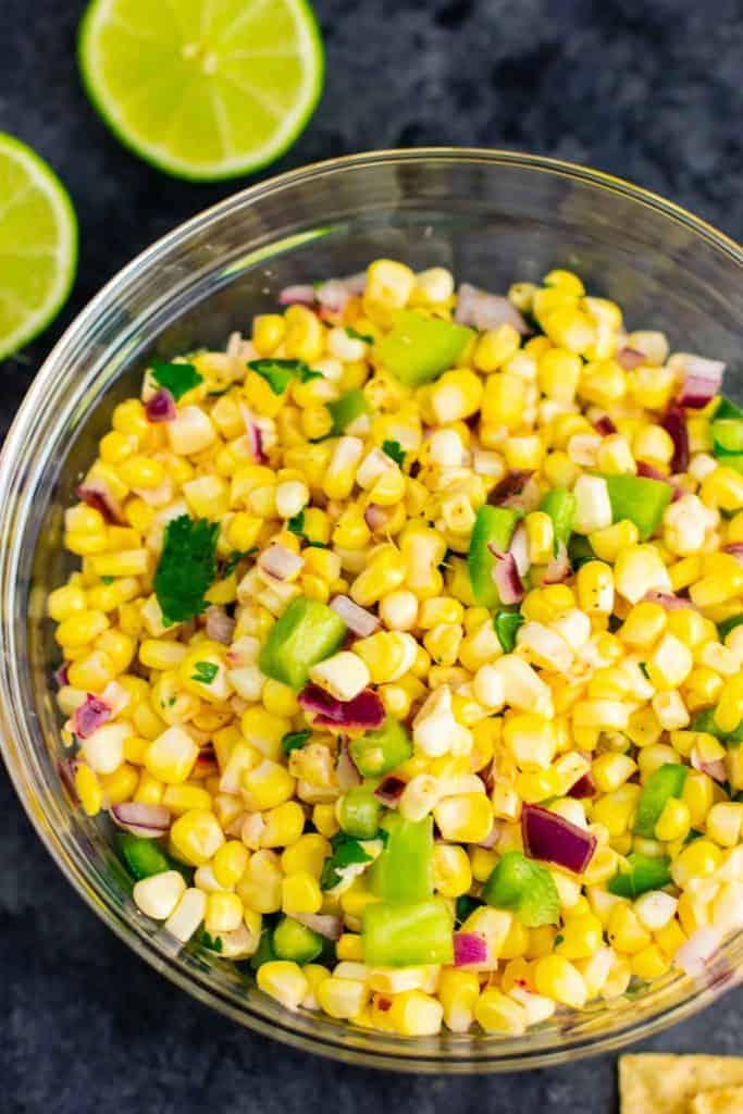 Fresh Corn Salsa Recipe Build Your Bite