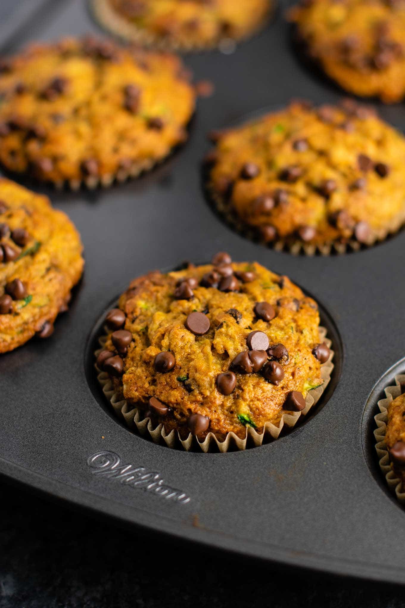 easy muffin recipe with zucchini