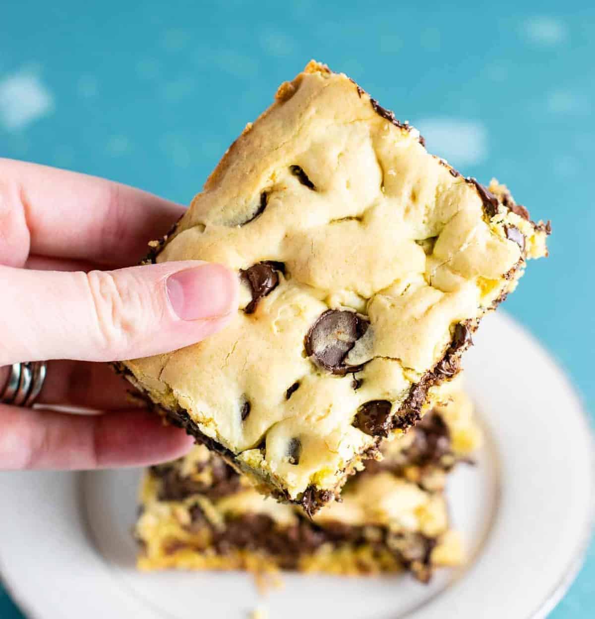 cookie bars from cake mix