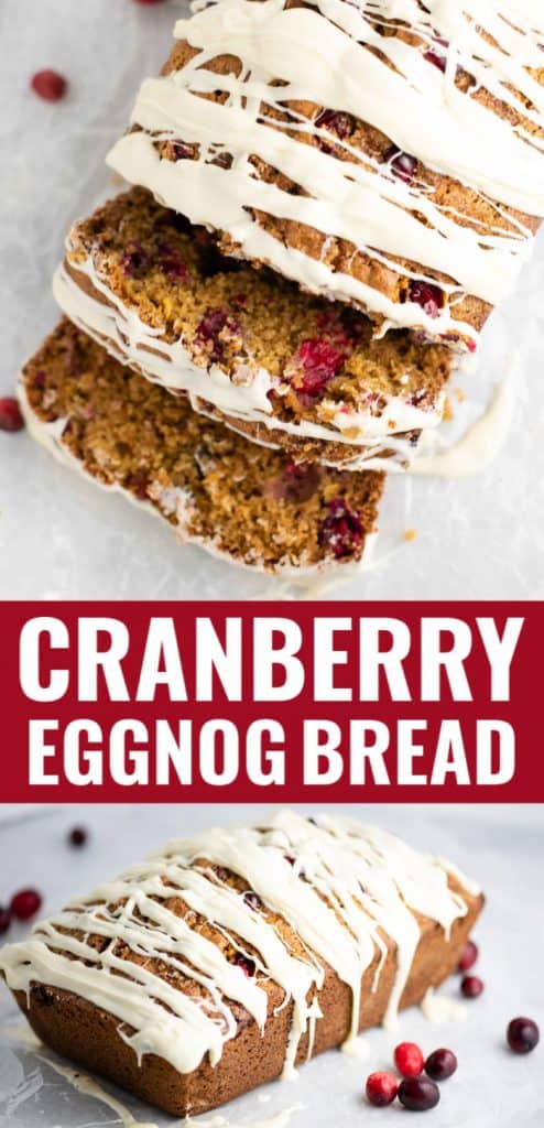 cranberry eggnog bread