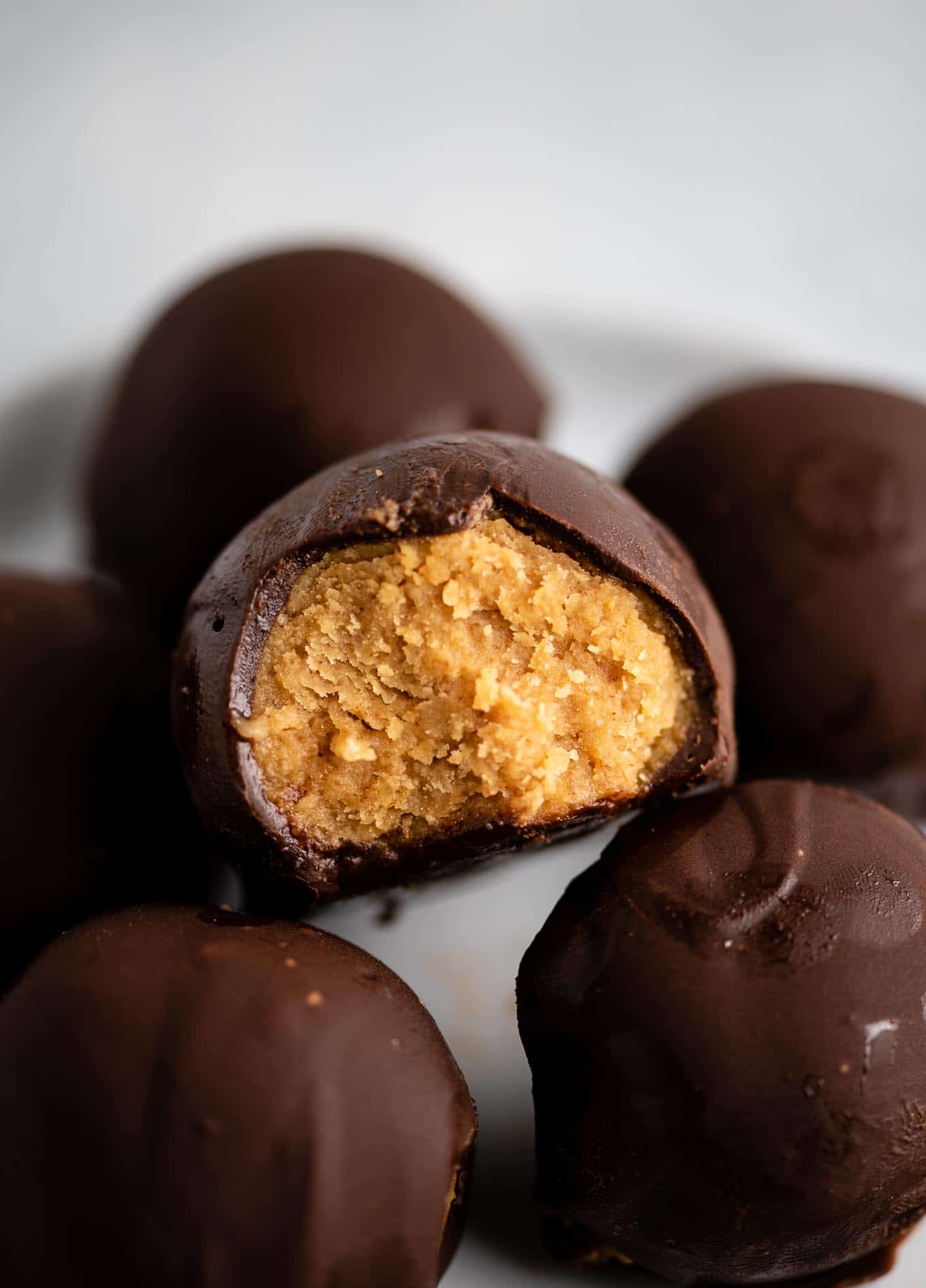 no bake peanut butter truffles