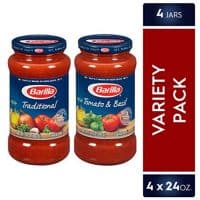 Barilla Pasta Sauce Variety Pack, 24 Ounce, 4 Jars