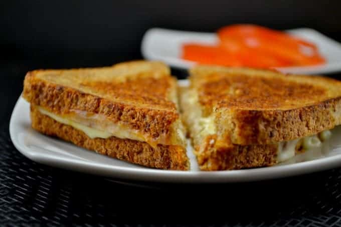 Muenster Grilled Cheese Sandwiches
