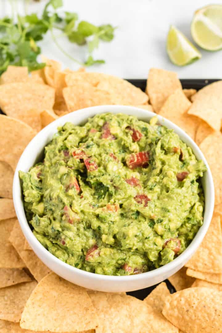 Best Guacamole with Tomatoes Recipe - Build Your Bite