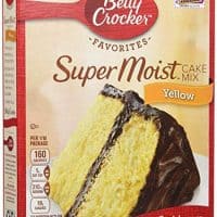 Betty Crocker Super Moist Yellow Cake Mix - 15.25 oz