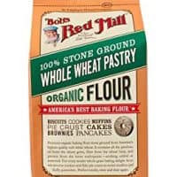 Bob's Red Mill, Organic Pastry Flour, Whole Wheat, 5 lb