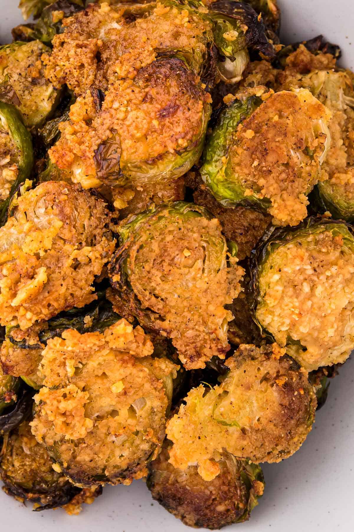 crispy baked brussel sprout chips