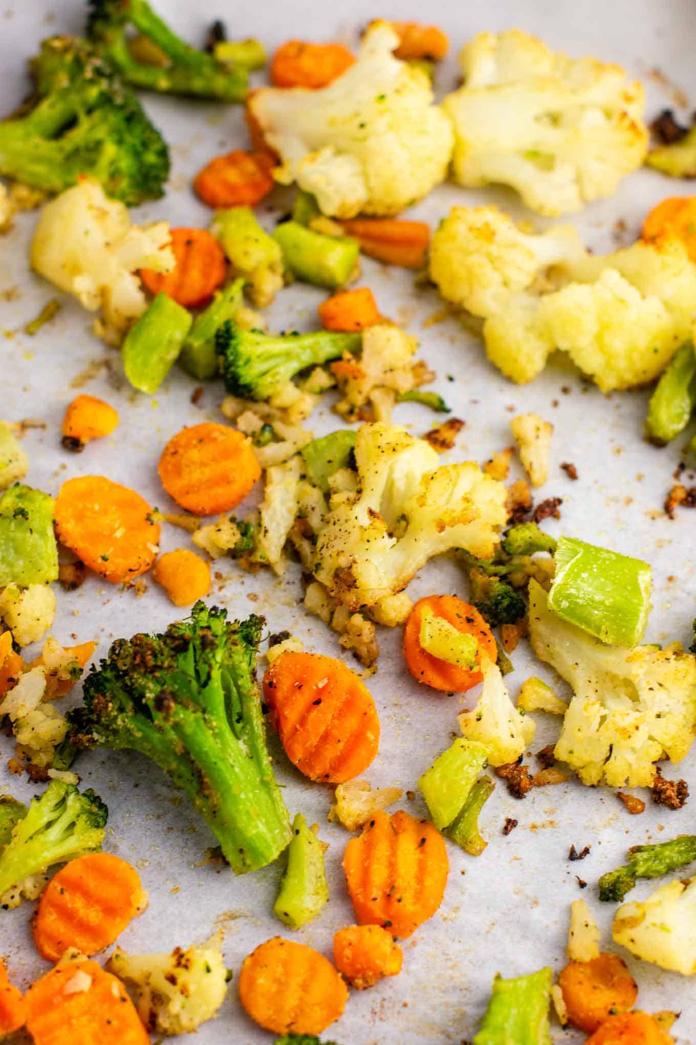 How to Roast Frozen Vegetables - Shaken Together