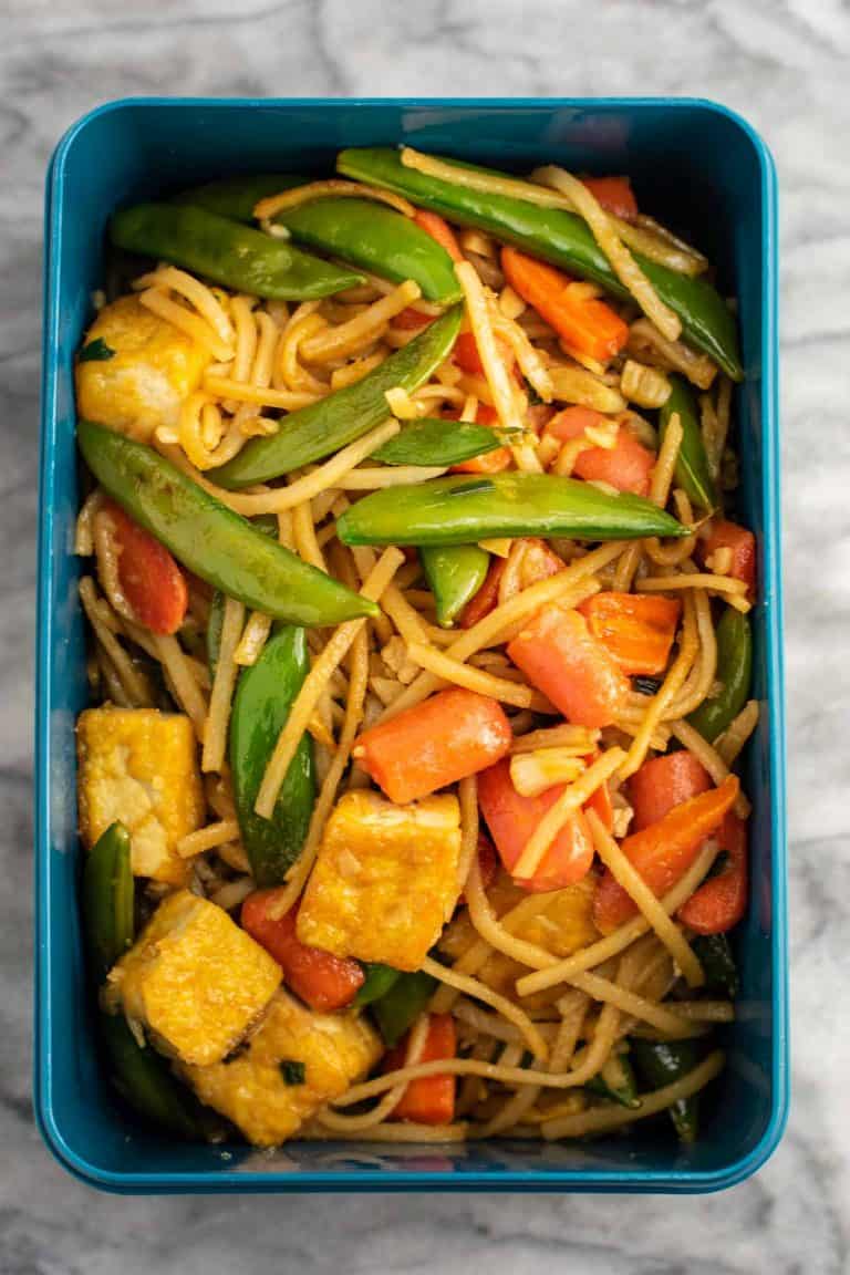 Tofu Stir Fry Noodles - Build Your Bite