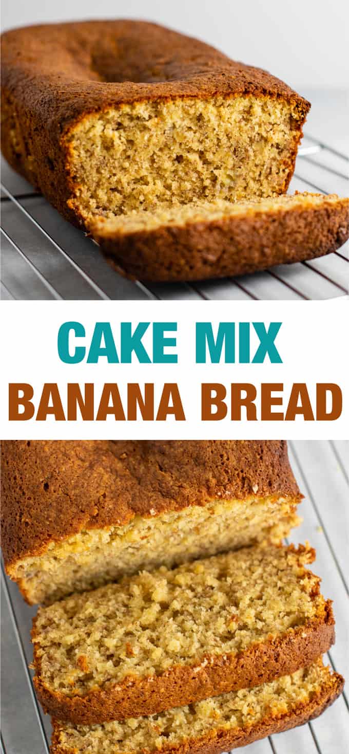 Cake Mix Banana Bread Recipe - Build Your Bite