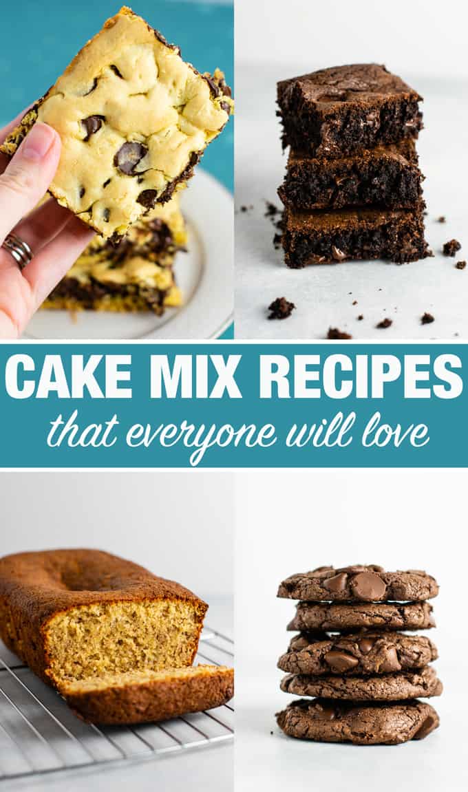 Easy cake mix recipes that everyone will go crazy for! #cakemix #dessert #easyrecipes #cakemixrecipes