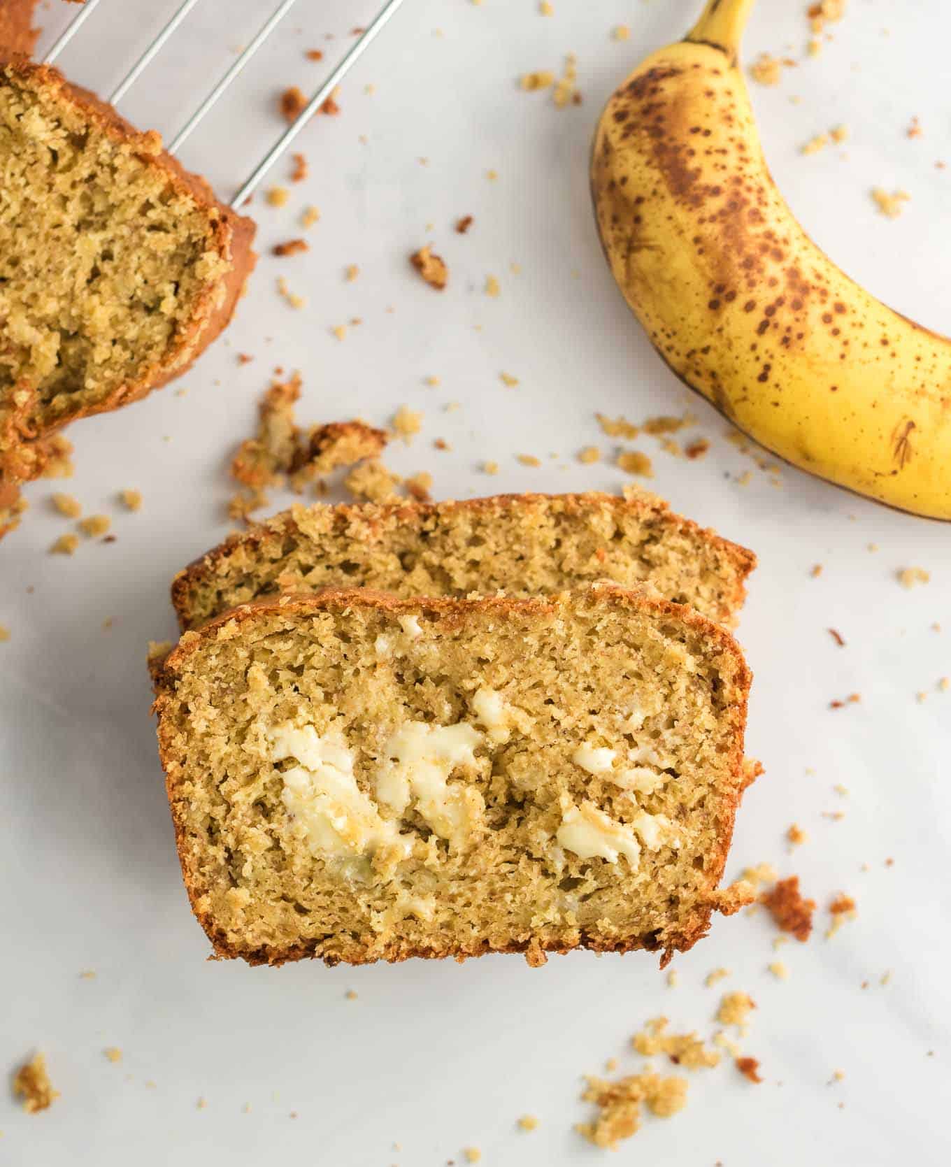 Easy Cake Mix Banana Bread Recipe - Build Your Bite
