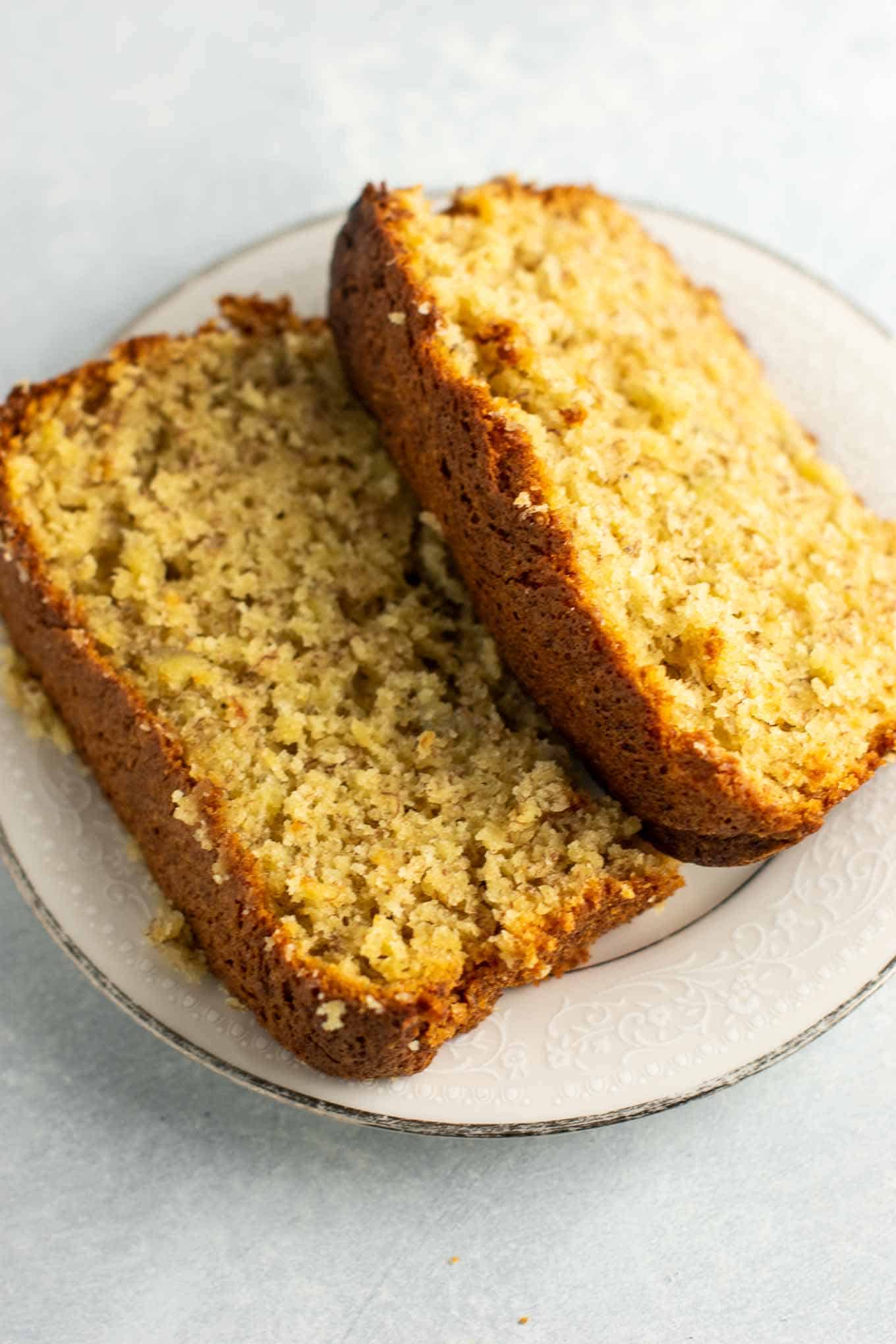 Banana Bread Made With Cake Mix