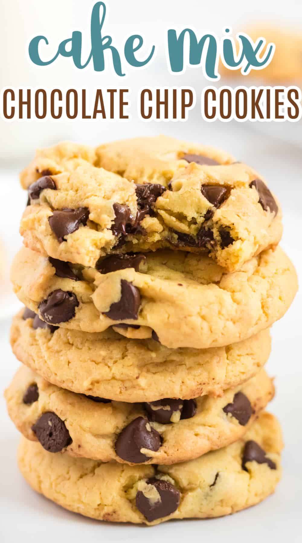 DIY Chocolate Chip Cookie Cake