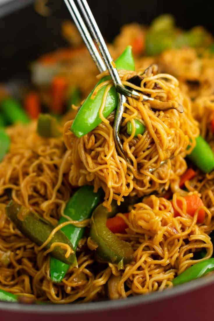 Ramen Noodle Stir Fry Build Your Bite