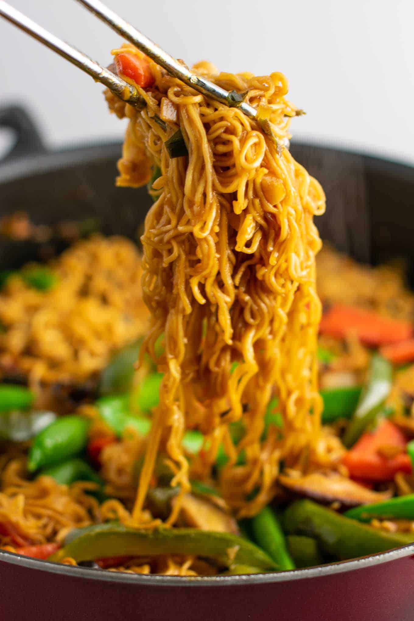 Easy Ramen Noodle Stir Fry Recipe Build Your Bite