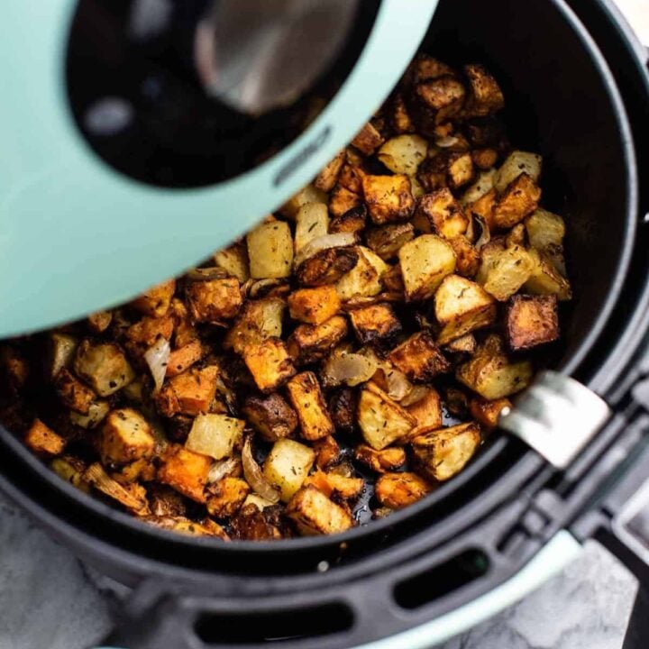 Frozen Hash Browns in Air Fryer - Season & Thyme