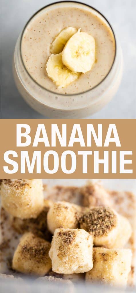 Easy, simple and yummy banana smoothie recipe