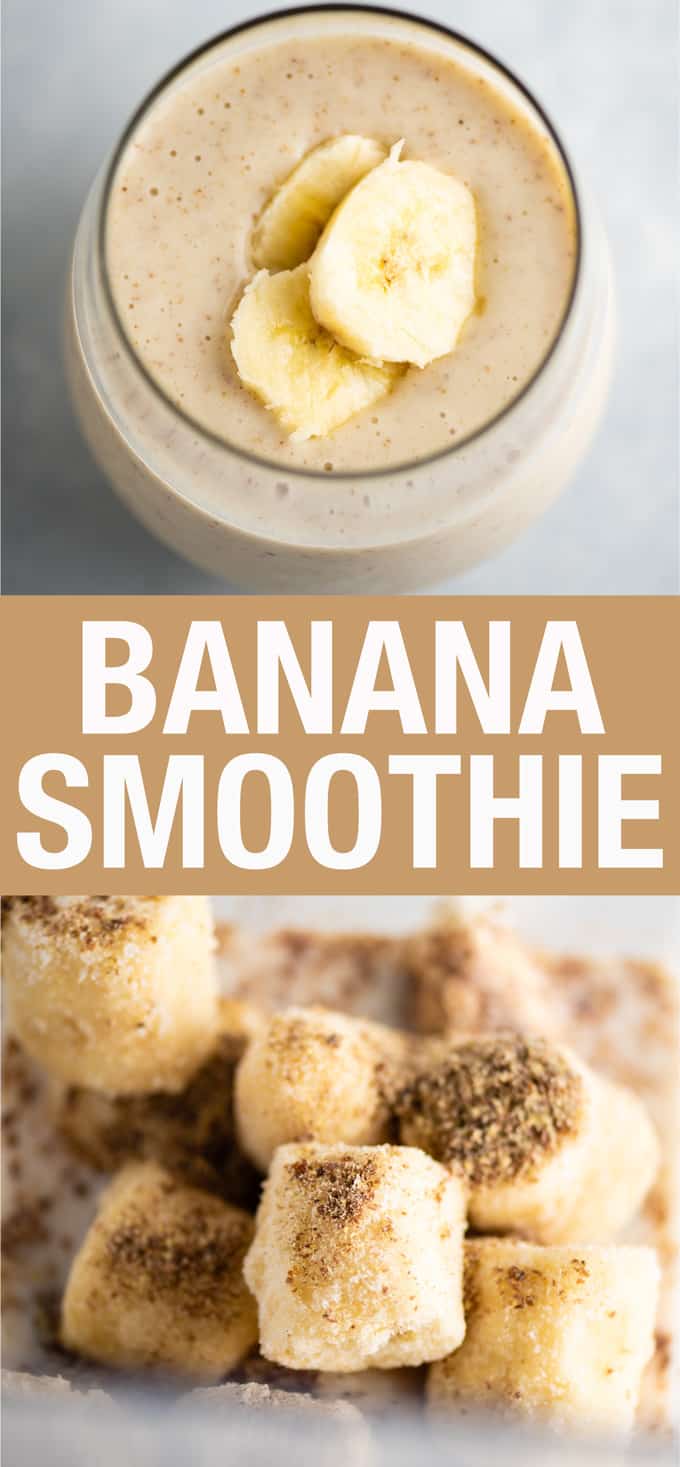 Easy, simple and yummy banana smoothie recipe